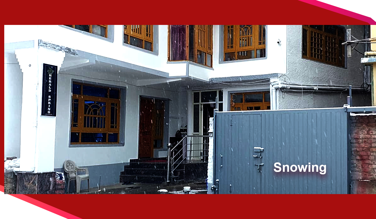 image in snow